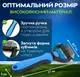 Расческа-чесалка для кошек и собак Дешеддер + колтунорез (6.7 см) LK201 Blue