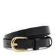 Женский кожаный ремень Borsa Leather 100v1genw43-black