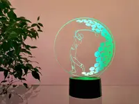 Сменная пластина для 3D светильников "Гольф" 3DTOYSLAMP