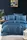 Турецкое Постельное Белье La Romano Premium Satin 300TC Talya Blue