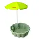 Песочница-бассейн с зонтиком Doloni Цветок 01235/03eco 20х81х81 см