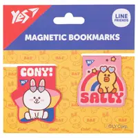 Закладка для книги магнітна YES Line Friends Sally and Cony 708108 2 шт