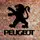 Интерьерный настенный значок Peugeot из дерева