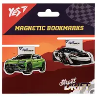 Закладка магнитная для книги YES Super Street drift 708118 2 шт