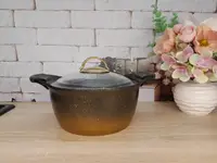 Кастрюля со стеклянной крышкой OMS 3120-01-11-26-Gold 26 см 5.6 л золотистая