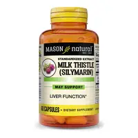 Натуральная добавка Mason Natural Milk Thistle (Silymarin), 60 капсул