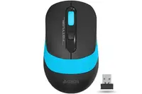 Мышь компьютерная безпроводная A4Tech Fstyler FG10 Black/Blue голубая
