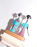 Штопор механический Alessi Alessandro M. 21 см бирюзовый