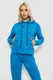 Спортивный костюм женский двухнитка, цвет джинс, 214R1419-002