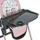 Стульчик для кормления El Camino ME 1037-B CRYSTAL (rose gold)