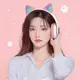 Детские беспроводные Bluetooth наушники с LED кошачьими ушками котика Cat 28