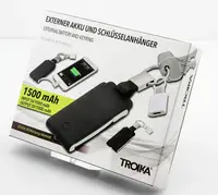 Брелок-зарядка Power Keyring 1500 mAh с фонариком