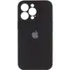 Cиликоновый чехол для iPhone 14 Pro Max - Full Camera с микрофиброй (Лого), Разные цвета