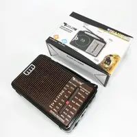 Радиоприемник GOLON RX-608 всехволевой на батарейках + поддержка USB/microSD/MP3/WMA