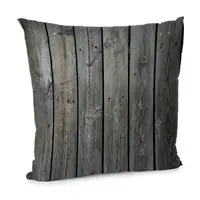 Подушка диванная с бархата Доски 45x45 см (45BP_ORG033)