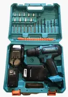 Шуруповерт Makita 550 DWE 24V, 5.0AH с набором инструментов, запасной аккумулятор