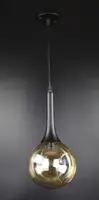 Люстра підвісна LOFT на 1 лампочку 27069 Чорний 40-110х17х17 см.