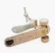 Самокат трехколесный с сидением Skyper DL-9-17 колеса PU со светом и музыкой. Beige (189245)