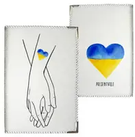 Обложка на паспорт Вместе (PD_UKR143_WH)