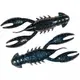 Плавающий силикон ZMAN Pro Crawz 3.5" 3pc #Black Blue Flake / (2179064 / PRCR-02PK3)