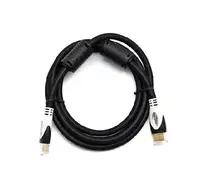 Кабель HDMI 1.8m модель  PT-H002B 2 феррита Gresso GRH002BHDMIMM2F1.8M
