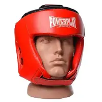 Боксерский шлем PowerPlay 3049 турнирный Red XL