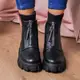 Ботинки женские Fashion Nutmeg 2378 41 размер 26 см Черный