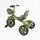 Детский велосипед 3-х колесный BS 417 BestTrike украинская озвучка 2 корзины. Green (169769)