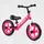 Велобег детский 12" CORSO SPRINT. Колесо 12" EVA (пена), стальная рама, подставка для ног. Pink (144042)