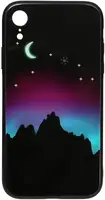 Чехол-накладка TOTO Night Light Print Glass Case Apple iPhone XR Young Moon