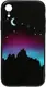 Чехол-накладка TOTO Night Light Print Glass Case Apple iPhone XR Young Moon