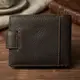 Портмоне мужское с орлом 20231 Vintage Коричневое