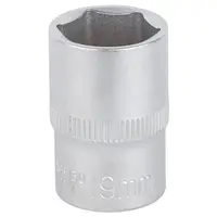 Насадка шестигранная короткая 1/2" 19мм CrV mid SIGMA (6071191)