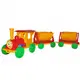 Поезд-конструктор Doloni Toys 013118-3 красный