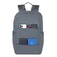 Рюкзак міський Rivacase 8264 Dark Grey 27.5х40.5х11 см темно-сірий