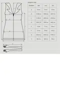 Emergency dress костюм медсестри білий Obsessive (S/M)