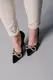 Женские туфли Fashion Bow 3988 40 размер 25,5 см Черный