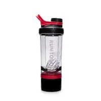 Шейкер CASNO KXN-1199 600 мл (+150 мл), Red/Black