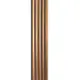 Рейка декоративная PS 2900х115х12мм Под коричневую кожу с бронзой SW-00002135