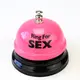 Звонок настольный SEX (розовый)