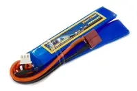 Акумулятор для страйкболу Giant Power Dinogy Li-Pol 1000 мАч 7.4 В 103x20x5,5 мм T-Plug 25C