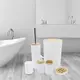 Набор аксессуаров Bathlux для ванной люкс качества, 6 предметов Белый