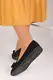 Балетки женские Fashion Т1425 38 размер 23,5 см Черный
