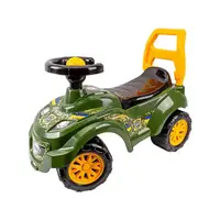 Каталка-толокар Technok Toys для прогулок, пищалка, багажник. Green (132595)
