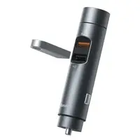 Адаптер автомобільний BASEUS Energy Column Car Wireless MP3 charger | 2USB, 3.1A, 18W QC | (Дефект упаковки)