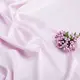 Ткань шелк сатин Armani св/розовый