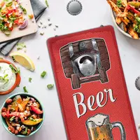 Открывалка для бутылок настенная Beer 32х15 см (ODP_20J009)
