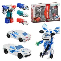 Трансформер "Bee Police". Металлопластик. Multicolor (104136)