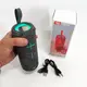 Портативная Bluetooth колонка TG619C FM-радио USB/TF с ремешком Bluetooth колонка с подсветкой Цвет: серый