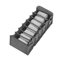 Коробка-органайзер для хранения белья 7от 35*15*11см 3515117J-GREY
